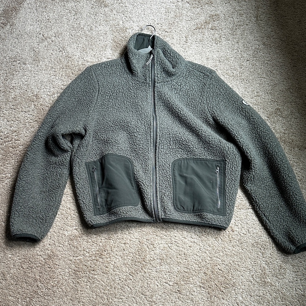 Vuori Green Textured Jacket